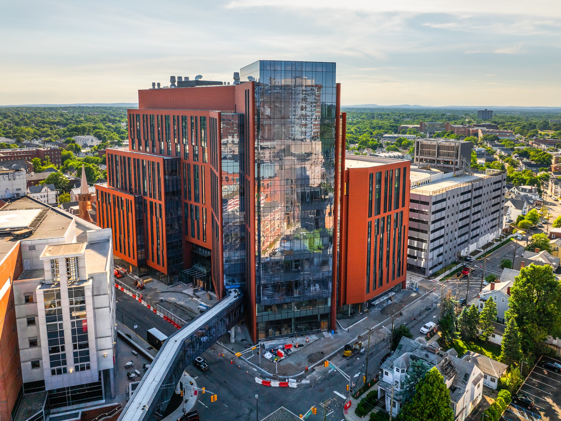 A photo of the Morris Cancer Center